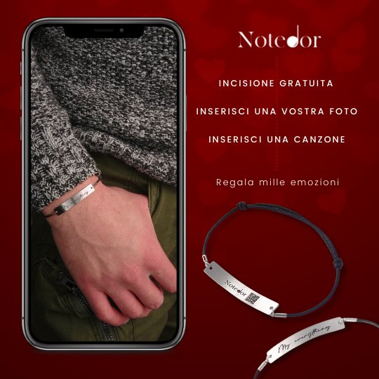 Bracciale Notedor Rock Uomo Ingrosso - Notedor